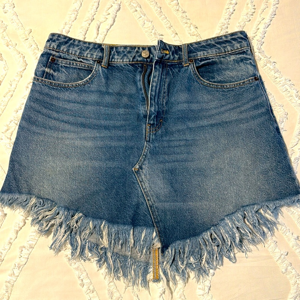 Free People Denim Skirt